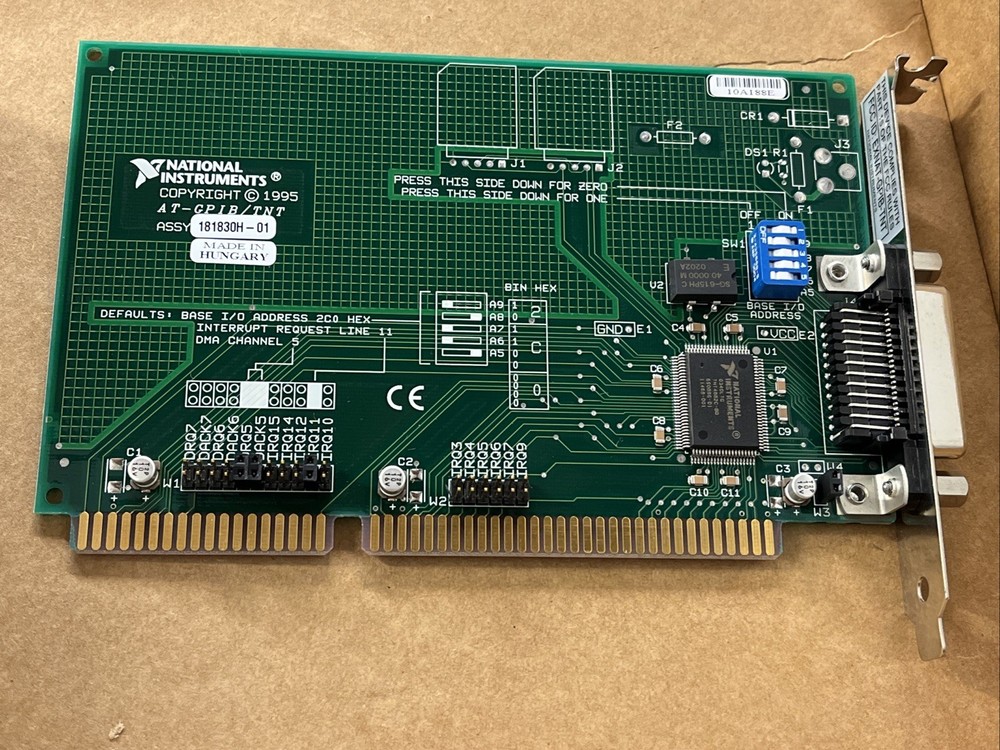 776786-51 National Instruments AT-GPIB/TNT interface board 181830H-01