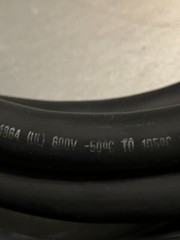 CEILING DROP Cable 15 FOOT Seoprene 105 12 AWG 600V 3/C w/ 4 Way Outlet WATER R