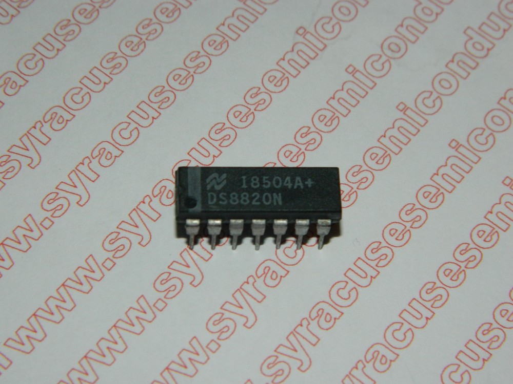 DS8820N / DS8820 / 8820 / National IC Dual Line Receiver / Lot of 3