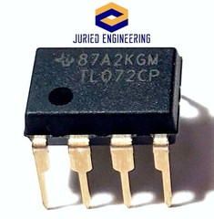 20PCS TL072CP TL072 Low Noise JFET Dual Op-Amp DIP-8 – New