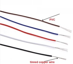 UL1571 Flexible Stranded Wire Cable PVC Insulated Electronic Wire 26 28 30 32AWG