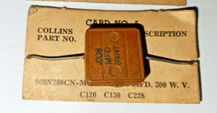 Lot of 3 NOS Vintage Domino Style Mica Capacitors