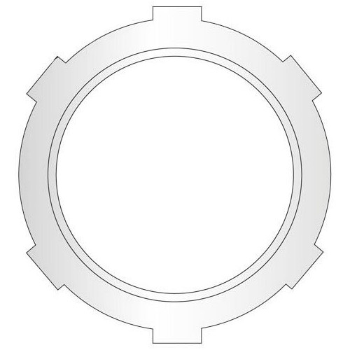 CMP Products 075NPTCLN1, 3/4″, Aluminum, Cable Gland Conduit Locknut, 1 pc