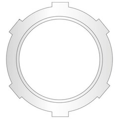 CMP Products 075NPTCLN1, 3/4″, Aluminum, Cable Gland Conduit Locknut, 1 pc