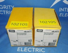 Lot of 2 NIB Hubbell HBL9431C 3 Pole 4 Wire 30A 125/250V Plugs + 1 Year Warranty