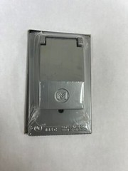 30509, mulberry, VERTICAL SELF-CLOSING SINGLE RECEPTACLE COVER, Lot of 2