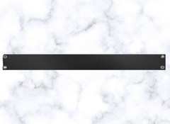 BFP19-2B, Blank Front Panel Black