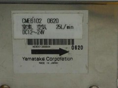Yamatake CME6102 25L/min Mass Flow Meter 30 Days Warranty Expedited Shipping