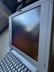 Retro Toshiba Satellite 100cs / 528 Vintage Laptop