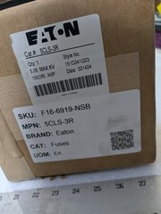 Eaton 5CLS-3R CLS Current Limiting Fuse 5.08KV Cooper Power Bussmann Medium Volt