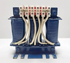 MTE RL-00402 Line Reactor 3-Phase 4A 600V AC 6.50mH Industrial Inductor