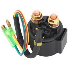 Solenoid Relay Honda TRX250 FOURTRAX 1997-2008 Black Rubber 12V