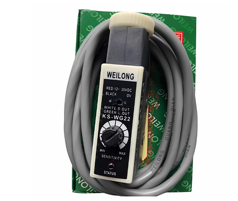 Color code sensor edge correction switch tracks KS-WG22 white green light source