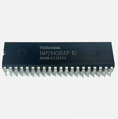1PCS Z80 MPU 8-BIT MICROPROCESSOR IC TOSHIBA DIP-40 TMPZ84C00AP-10 Z84C00AP-10