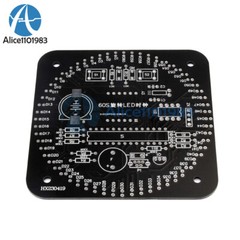 Rotating LED Alarm Electronic Digital alarm Clock DIY Kit Board Parts 5V DS1302
