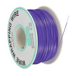 Wrapping Wire Tin Plated Copper Wire P/N DM-30-1000 30 AWG 200M Length Purple