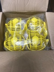 F4P F4P TLS14/2-100 TEMP LT STRING 100FT 10 SOCKET JOBSITE LIGHTING
