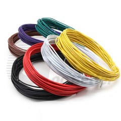 Flexible PVC Cable 18/20/22/24/26 AWG Tin Plated Copper Wire Single Stranded