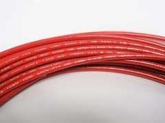 16 GAUGE TFFN TEWN WIRE RED 25′ FEET 600V COPPER STRANDED GROUND WIRE