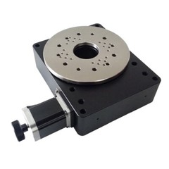 PT-GD204 High-precision Electric Rotary Table 360 Degree Rotation Worm Gear