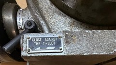 PRECISION ROTARY TABLE MILLING 360 dg 8” Machining Mill Machine Horizontal
