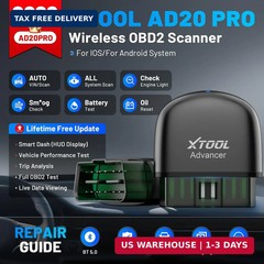 XTOOL AD20 Pro OBD2 Scanner Diagnostic Tool Wireless Car Code Reader for iPhone&