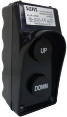 SUNS CSB-272B UL Listed Black Up/Down Pendant Control Station 9001BW72B