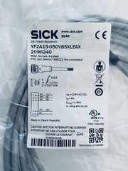 SICK ~ YF2A15-050VB5XLEAX ~ 2096240M12, female, A-coded ~ 5m