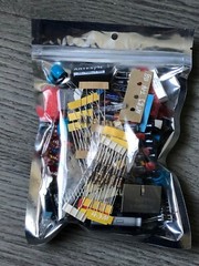 1/2 POUND LOT ELECTRONIC COMPONENT PARTS LARGE SELECTION of TINKER DIY NEW PARTS