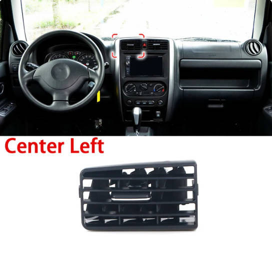 Car Front Dashboard AC Air Condition Vent Outlet For 2015-2018 Suzuki Jimny
