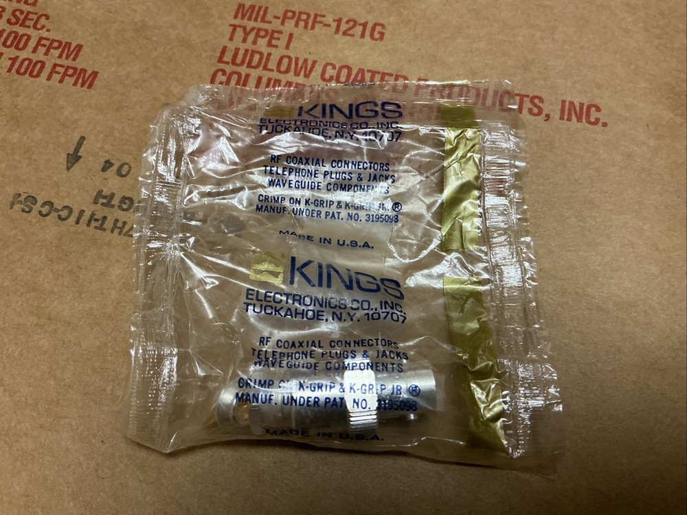 KINGS M39012/17-0001 CONNECTOR (2 Each)