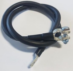 Battery Cable Negative 4 Gauge AWG Copper Custom Car, Truck, RV, Boat, Solar USA