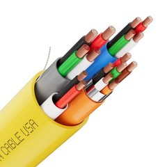 9888-SP-YL-1000 Access Control Cable 4 Pair 1000ft