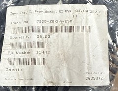 24 Igus 3200-ZBKMA-ESD Chainfix Tiewrap Strain Relief Plates 3200.ZB