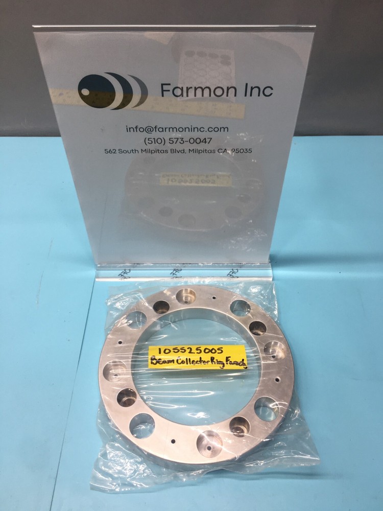 VARIAN 105525005 BEAM COLLECTOR RING FARADAY, 122133