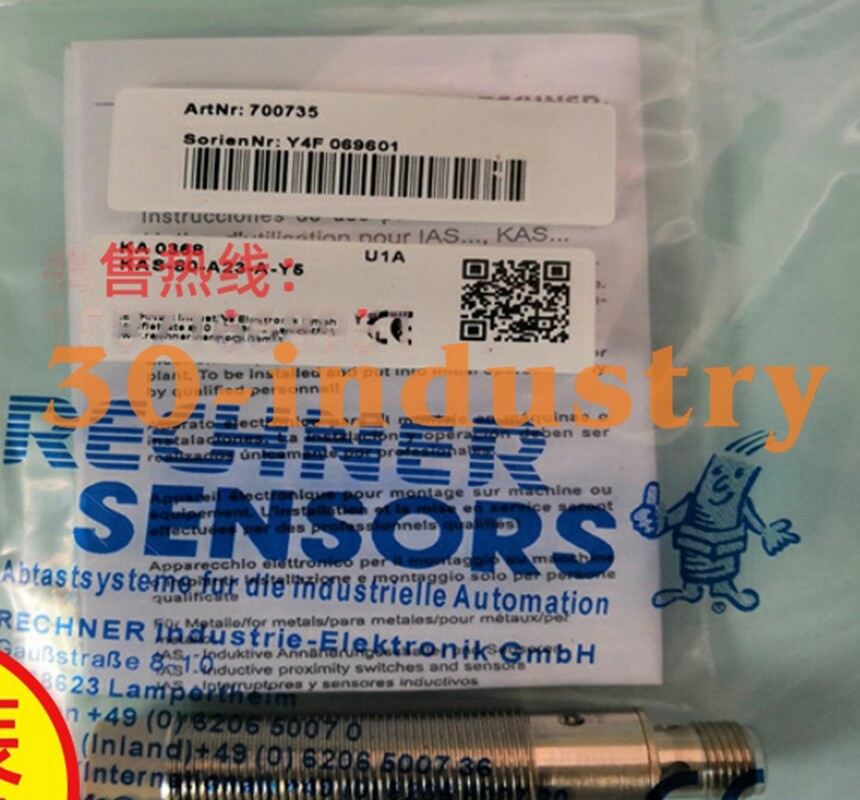 1PCS NEW FOR RECHNER KAS-80-A23-A-Y5 Proximity Switch Sensor