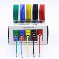 26/30 AWG Flexible Silicone Wire Electric Wire Gauge Tinned Copper Hook Up Wire