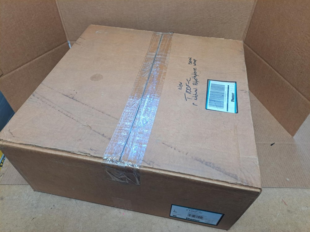 Panduit Polyethylene Spiral Wrap 100 FT New in Box Part No. T100F-C