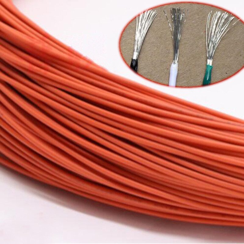 Orange Equipment Wire DIY Electrical Wire Flexible Cable UL1015 12/14/16~24AWG