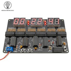 6-bit Digital Circuit Clock DIY Electronic Kit Electronic Clock Teaching Kit