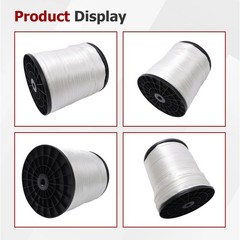 Findmall 1″ x 2103′ 6000 lbf Tensile Capacity Polyester Pulling Tape Mule Tape