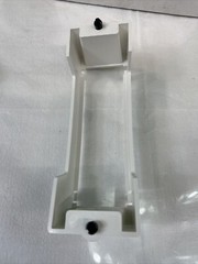 LEVITON 47612-SBK-Media-Single-Expansion Board-Mounting Bracket-White-LOT OF 4