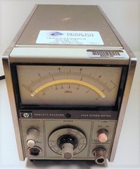 Keysight 435A Analog Power Meter, 100 KHz- 50 GHz, -65 to +44dBm, Single Channe