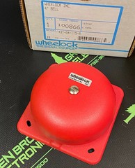 BSA-804-84-SA – WHEELOCK – 115VAC 0.85AMP BELL – GREY