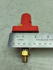 PowerSafe L1 P3 Power Connector Panel Mount 500 Amp IP67 1000 Vac Red *USED
