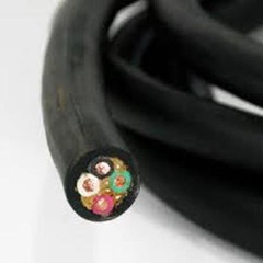 80′ SOOW 6/4 Portable Power Cord – 600V SOOW – Black Durable Flexible Cable