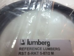 LUMBERG RST 5-RKT 5-87/2M Belden M12 2m Male Sensor/Actuator Cordset