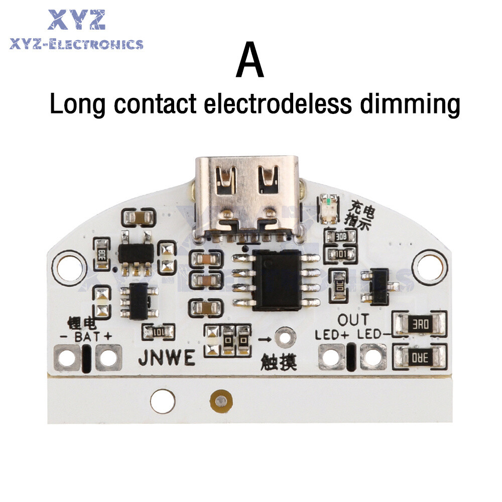 TYPE-C USB Desk Lamp Circuit Board Dimming LED Touch Night Light Control Module