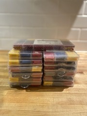 ELECFUN 200 pcs Insulated Straight Wire Butt Splice Connectors Kit