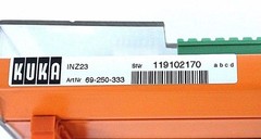 KUKA INZ23 POWER MODULE ASSEMBLY 69-250-333 INZ22/1 69250333